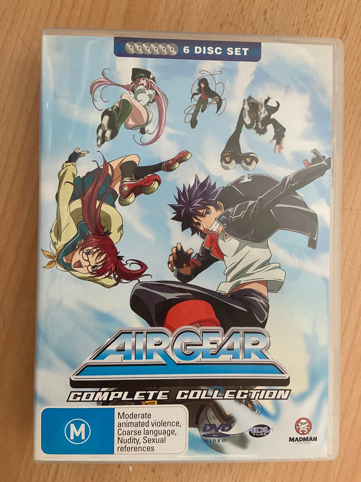 Air Gear Anime Compleet!, Alle leeftijden, Ophalen of Verzenden, Zo goed als nieuw, Anime (Japans)