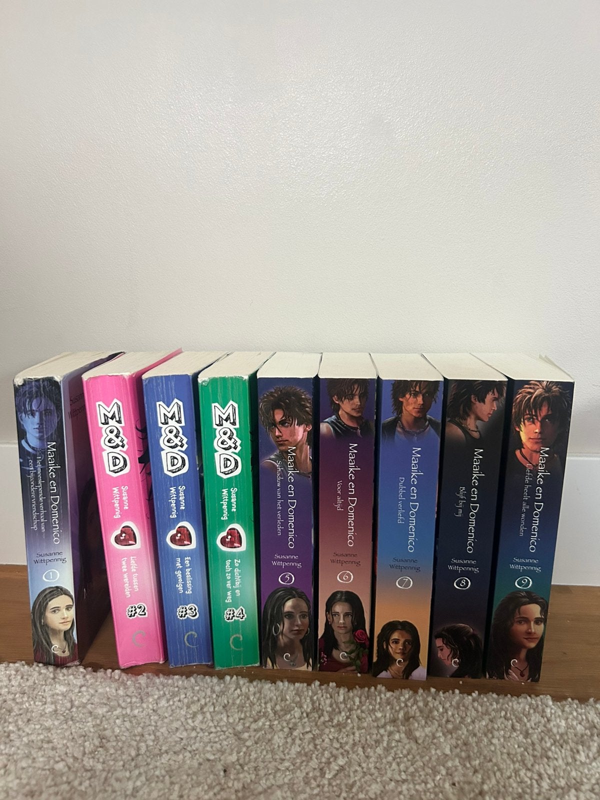 Complete serie van Maaike en Domenico, Ophalen of Verzenden, Zo goed als nieuw, Fictie