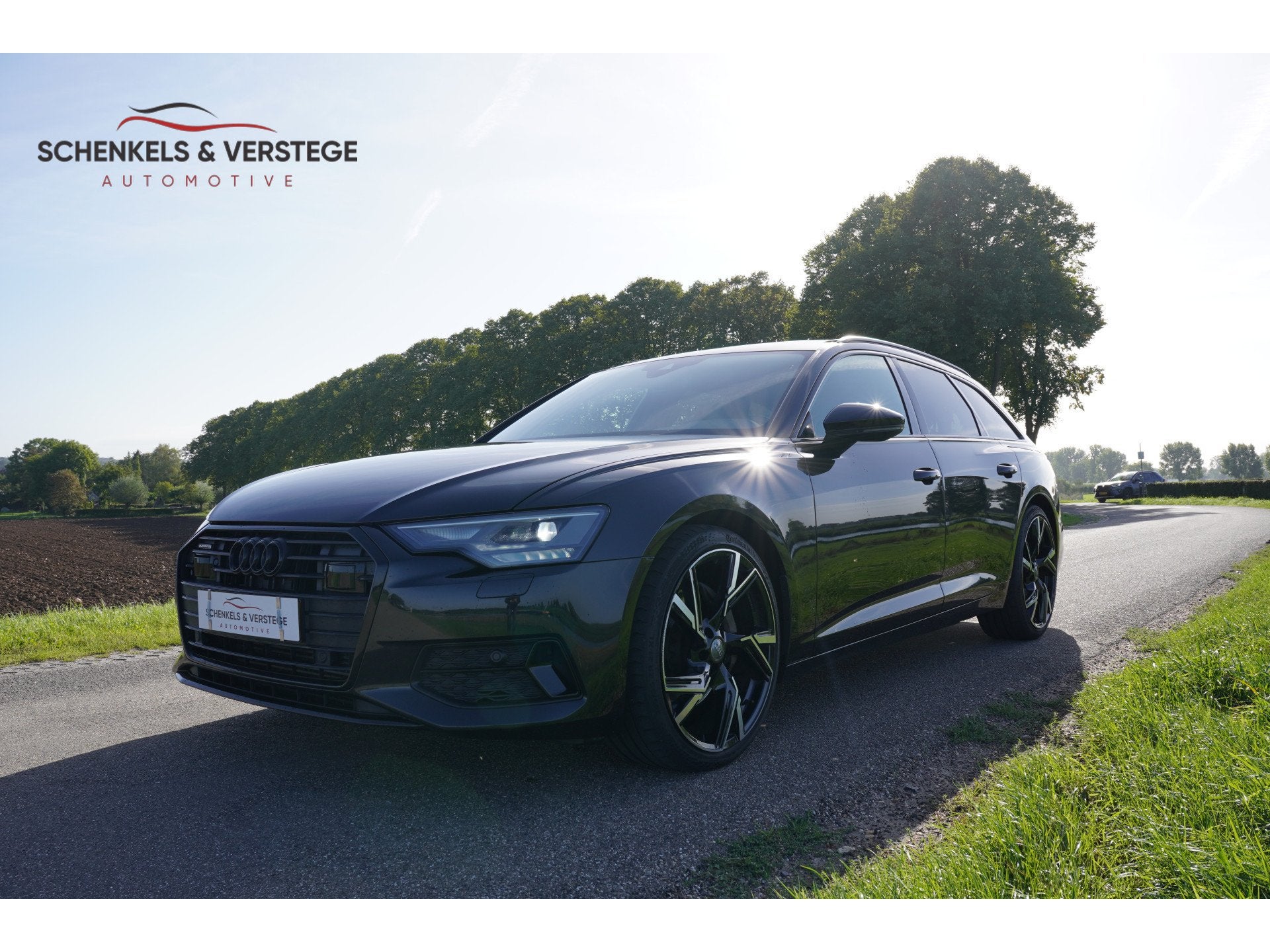 Audi A6 Avant 45 TDI quattro Sport Pro Line S / BTW / Panora, Auto's, Automaat, Gebruikt, Zwart, Leder