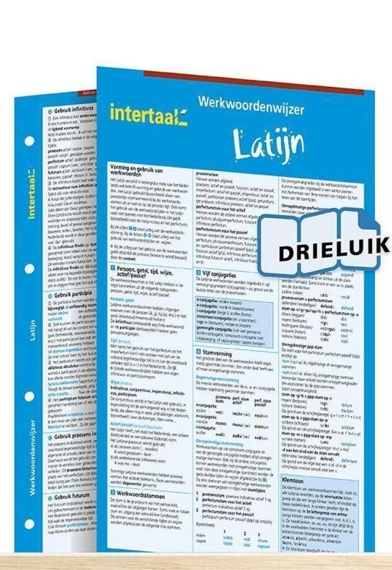 Grammatica- en Werkwoordenwijzer Latijn, Diverse auteurs, Ophalen of Verzenden, Zo goed als nieuw, Latijn