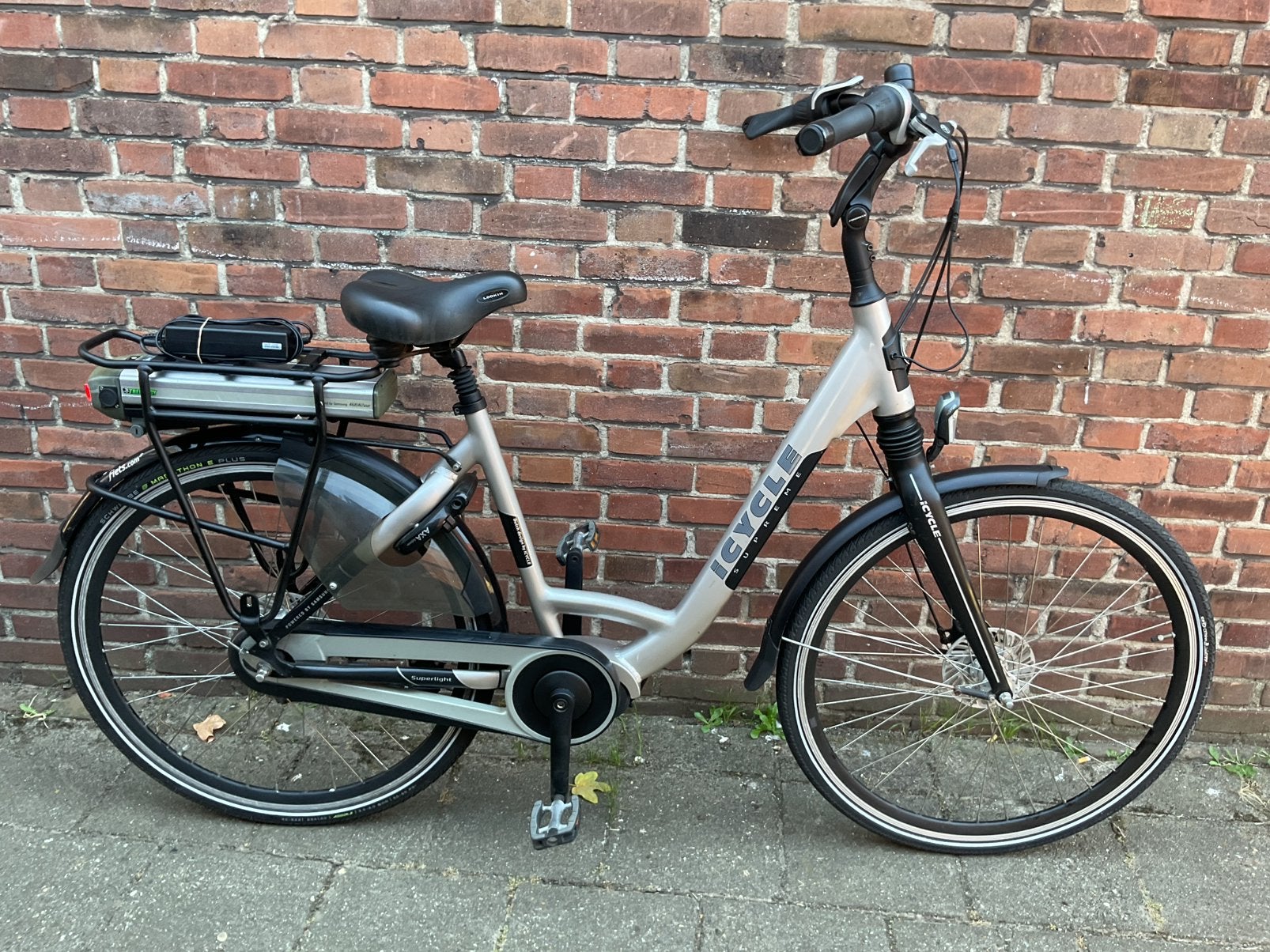 ICYCLE SUPREME HANBUILT ELEKTRISCHE FIETS, Zo goed als nieuw, 51 tot 55 cm, 50 km per accu of meer, Ophalen