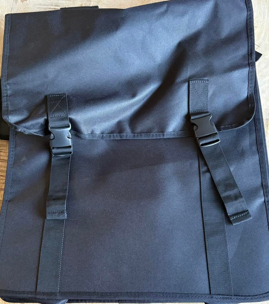 Nieuwe Dubbele fietstassen XXL zwart 60 liter, Ophalen of Verzenden, Nieuw