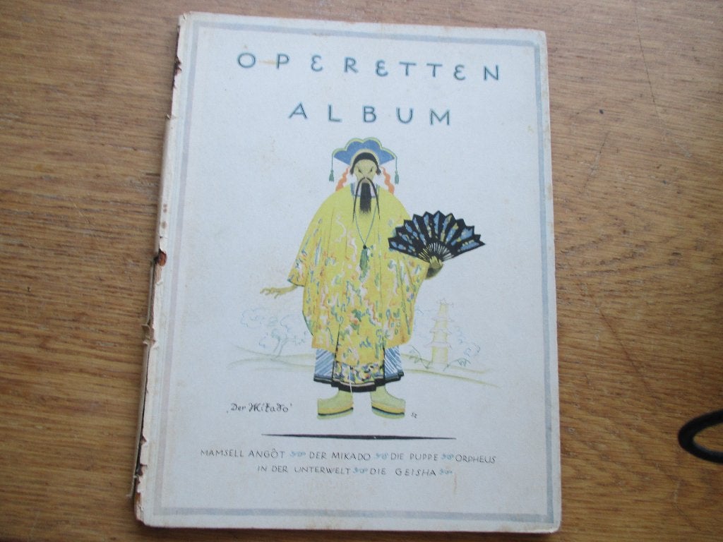 Operetten album, Muziek en Instrumenten, Bladmuziek, Ophalen of Verzenden, Gebruikt, Artiest of Componist, Klassiek