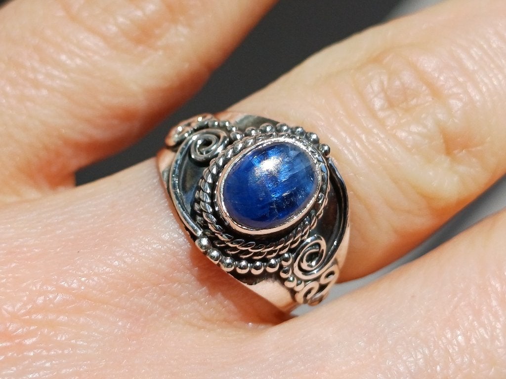 Vanoli 925 zilver ring met tanzaniet maat 16,75, Daiva1973@hotmail.com, Vanoli, Blauw, Amsterdam