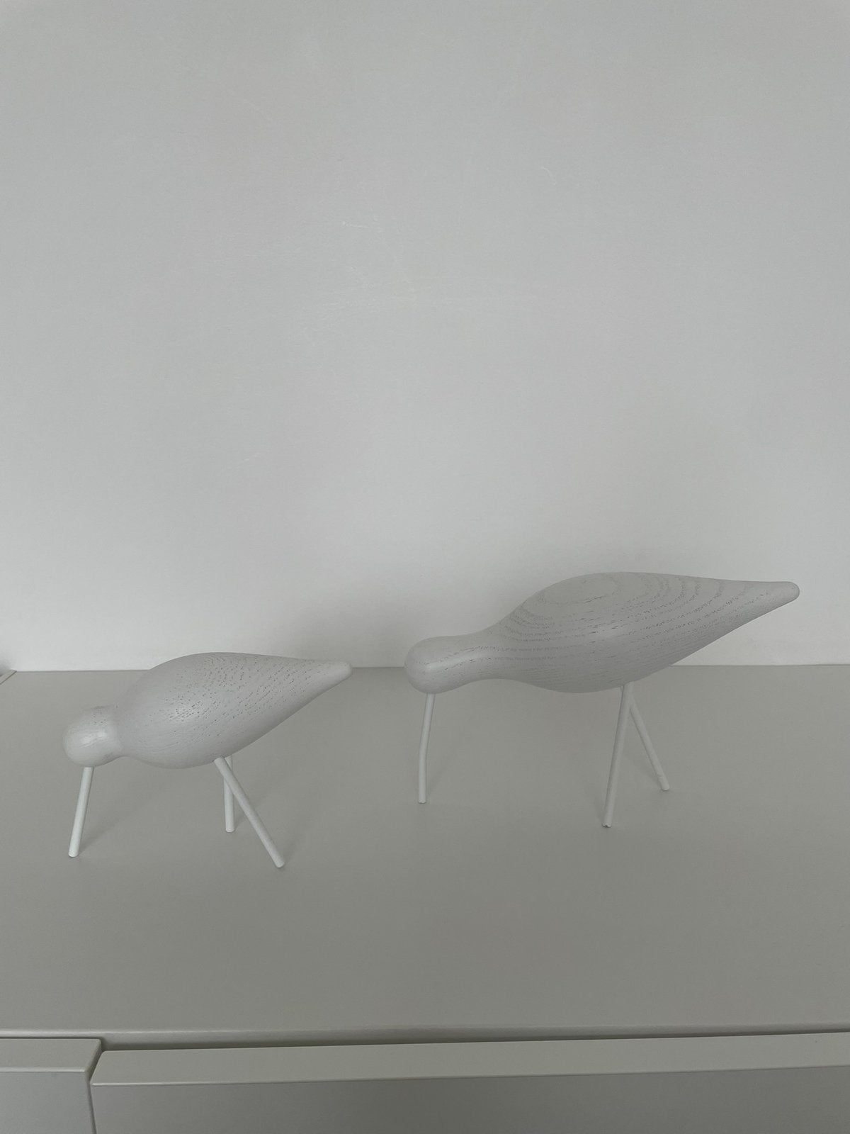 Normann Copenhagen Shorebird wit (eikenhout) set ZGAN, Ophalen of Verzenden, Zo goed als nieuw