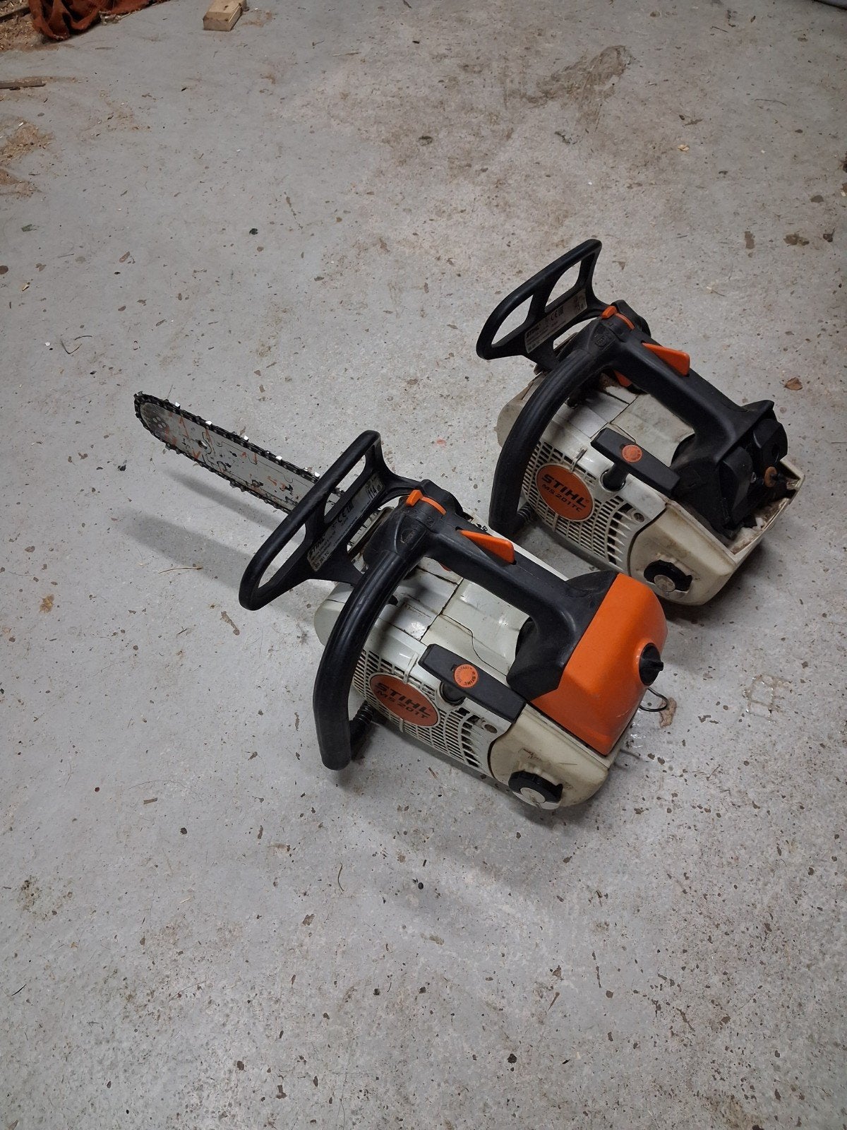 2x stihl ms 201t opknapper, Ophalen, Gebruikt, Overige soorten, STIHL