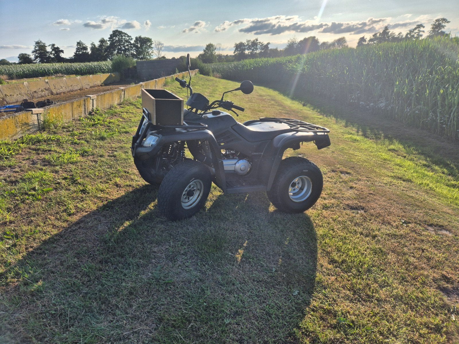 Quad LX200 ATV-M gereviseerd robuust met trekhaak, 1 cilinder, 12 t/m 35 kW