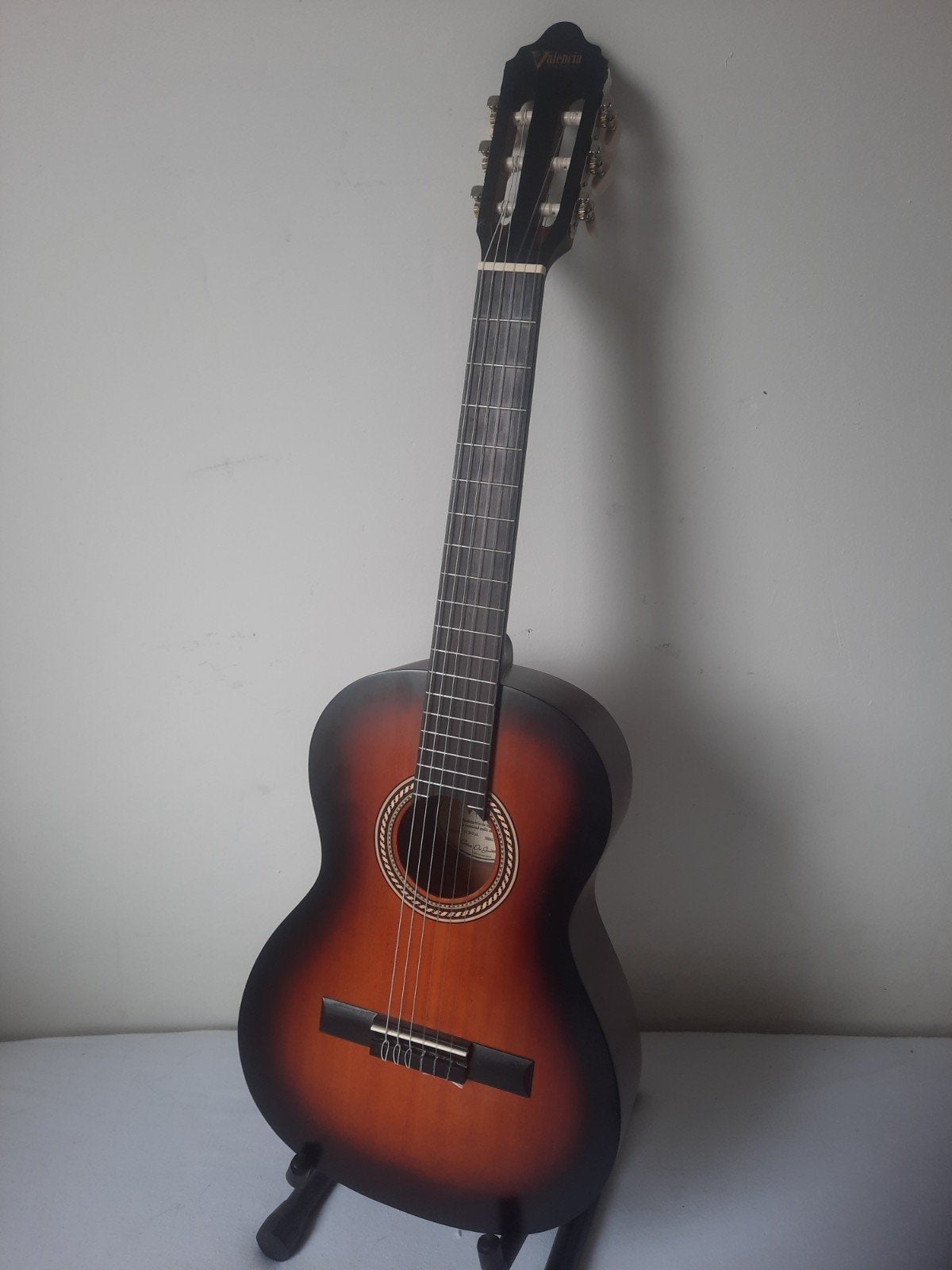 Valencia 3/4 gitaar voor kind 7 t/m 11 jr in nieuwstaat Hoes, Muziek en Instrumenten, Snaarinstrumenten | Gitaren | Akoestisch