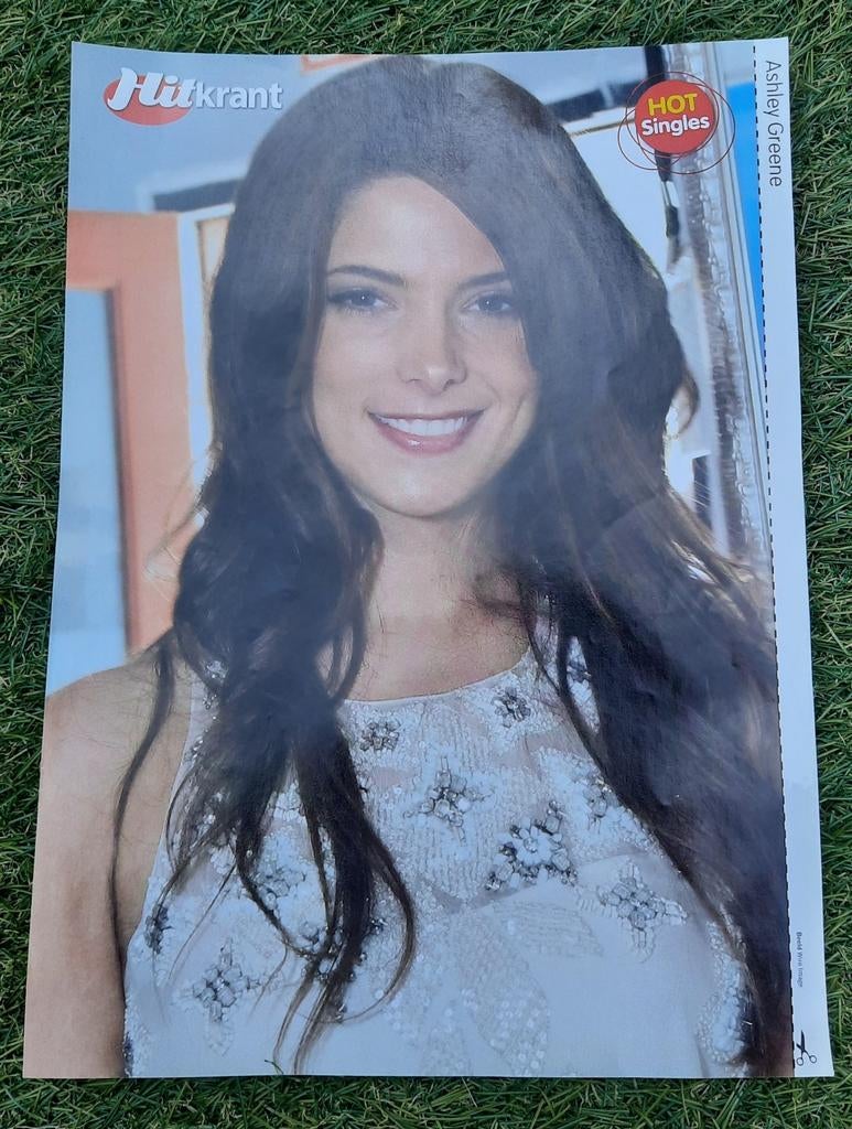 Poster A4 Hitkrant 2010 John Mayer / Ashley Greene, A4 of kleiner, Ophalen of Verzenden, Muziek, Rechthoekig Staand