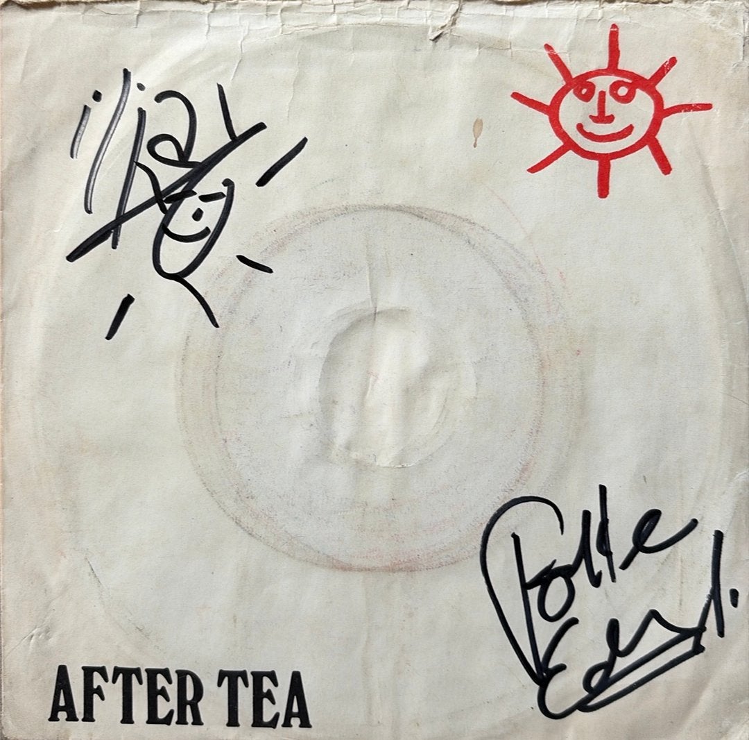 Nederpop single After Tea GESIGNEERD!, Ophalen of Verzenden, Jazz en Blues, Overige typen, Gesigneerd