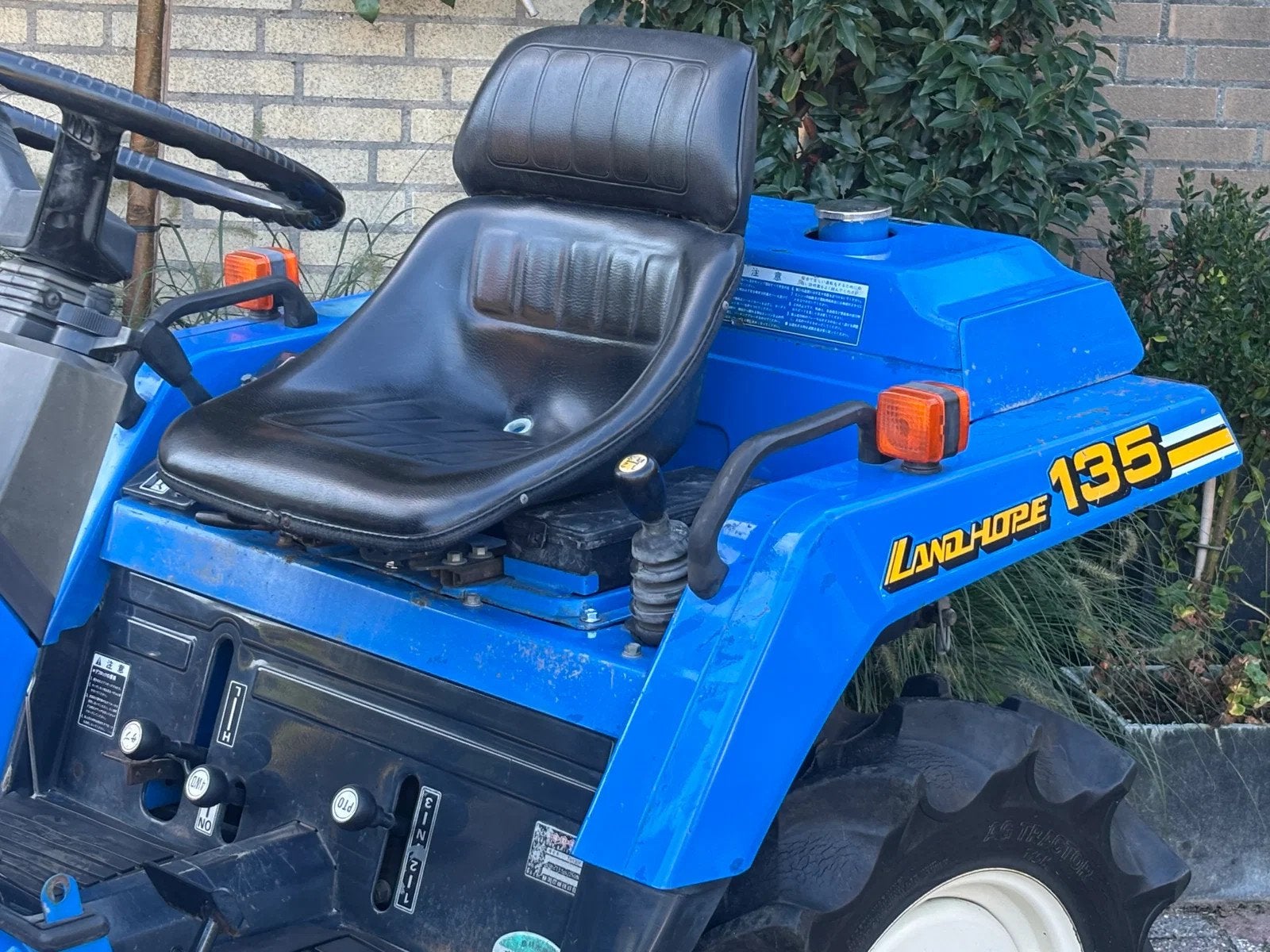 Iseki Landhope 135 gebruikte minitractor 3cil. met frees, Diesel, Overige typen, Iseki