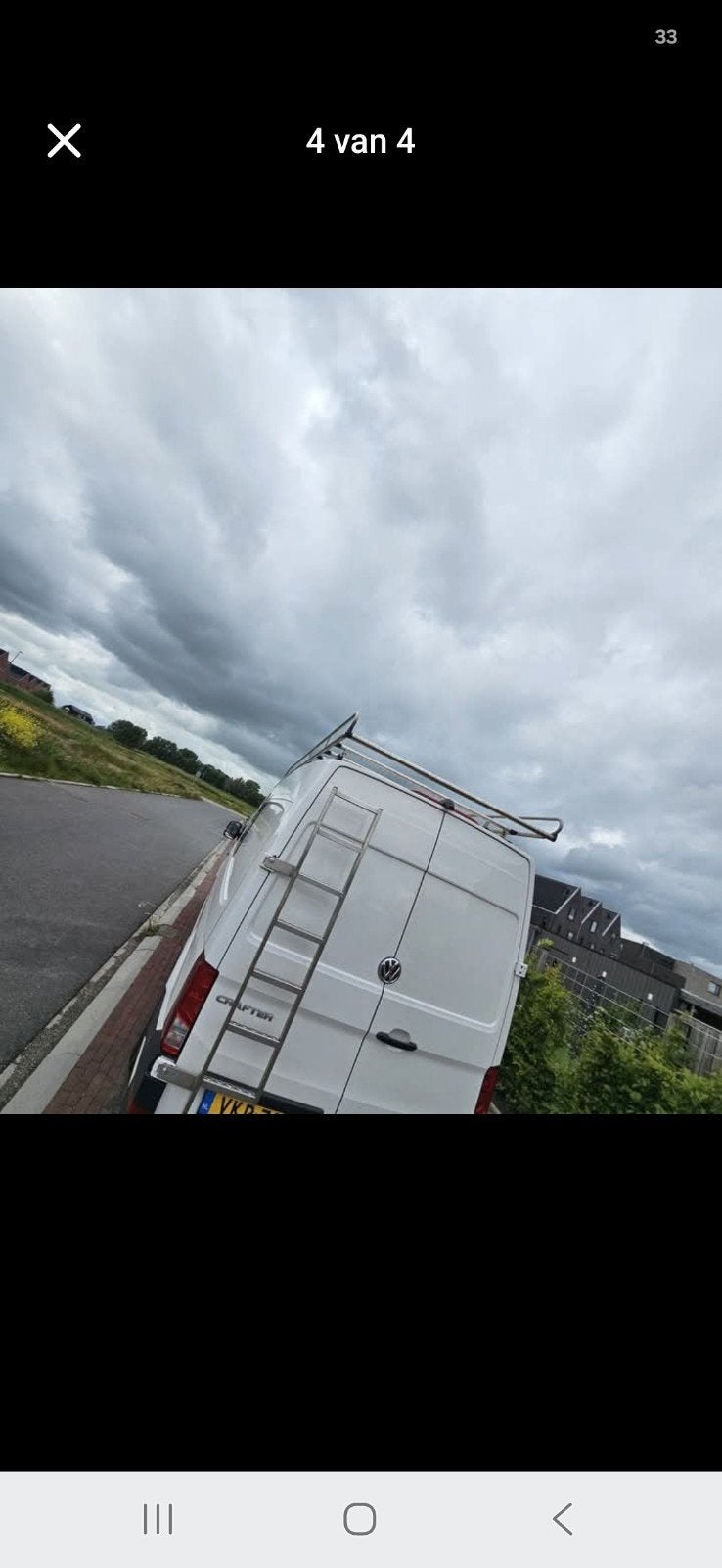 Dakrails voor bestelwagen - VW Crafter/Mercedes Sprinter, Ophalen, Gebruikt