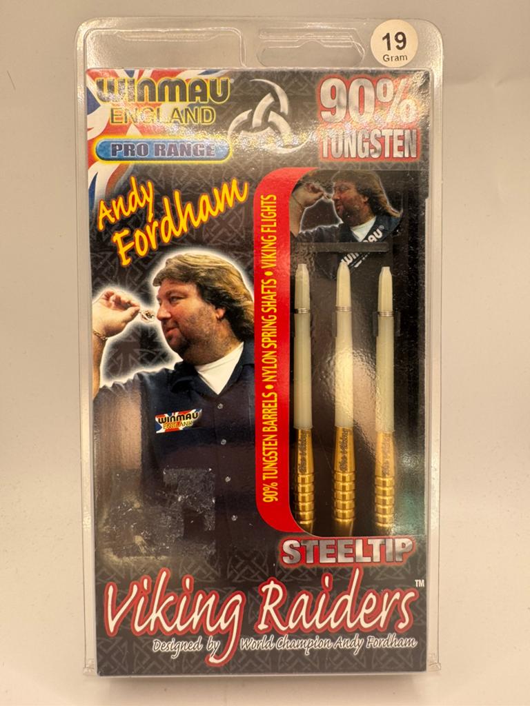 Winmau Andy Fordham Gold 19 Gram Dartpijlen, Ophalen of Verzenden, Zo goed als nieuw, Nvt, Pijlen