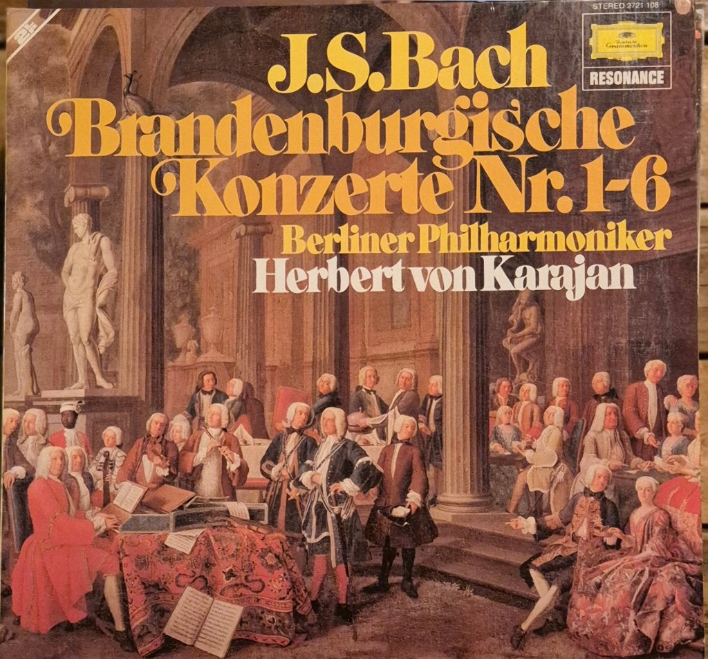 Brandenburgse concerten #l084#5V, Ophalen of Verzenden, Zo goed als nieuw, 12 inch, Dubbel-LP