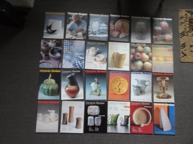 24 nummers ceramic review, zie fotos voor info inhoud, Verzenden, Gebruikt