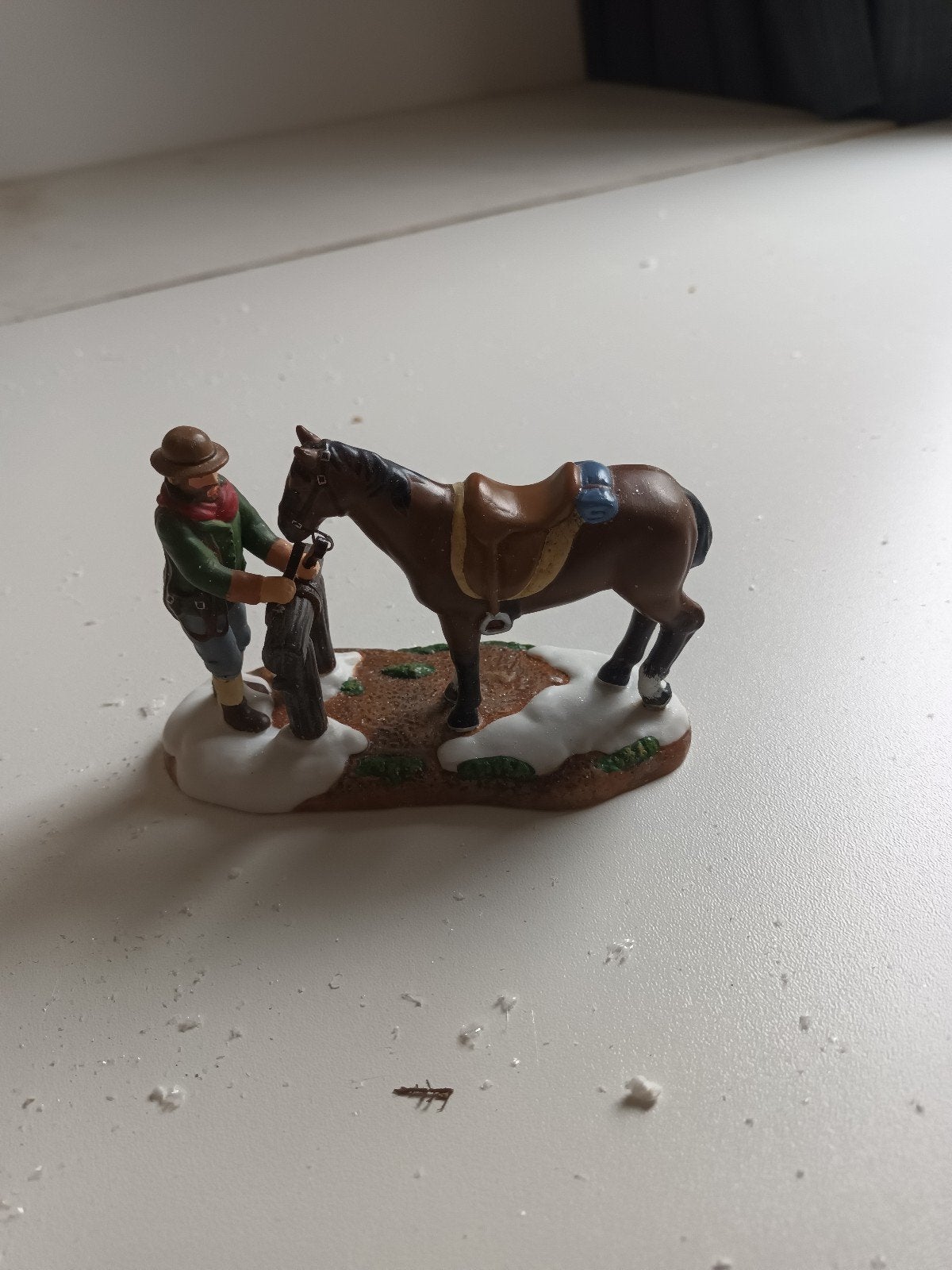 Kerstdorp Boerderij Items, Diversen, Ophalen, Zo goed als nieuw