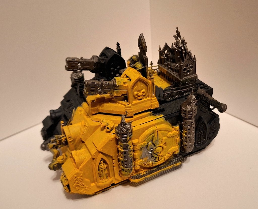 Adepta Sosoritas: Immolator tank., Ophalen of Verzenden, Gebruikt, Warhammer, Figuurtje(s)