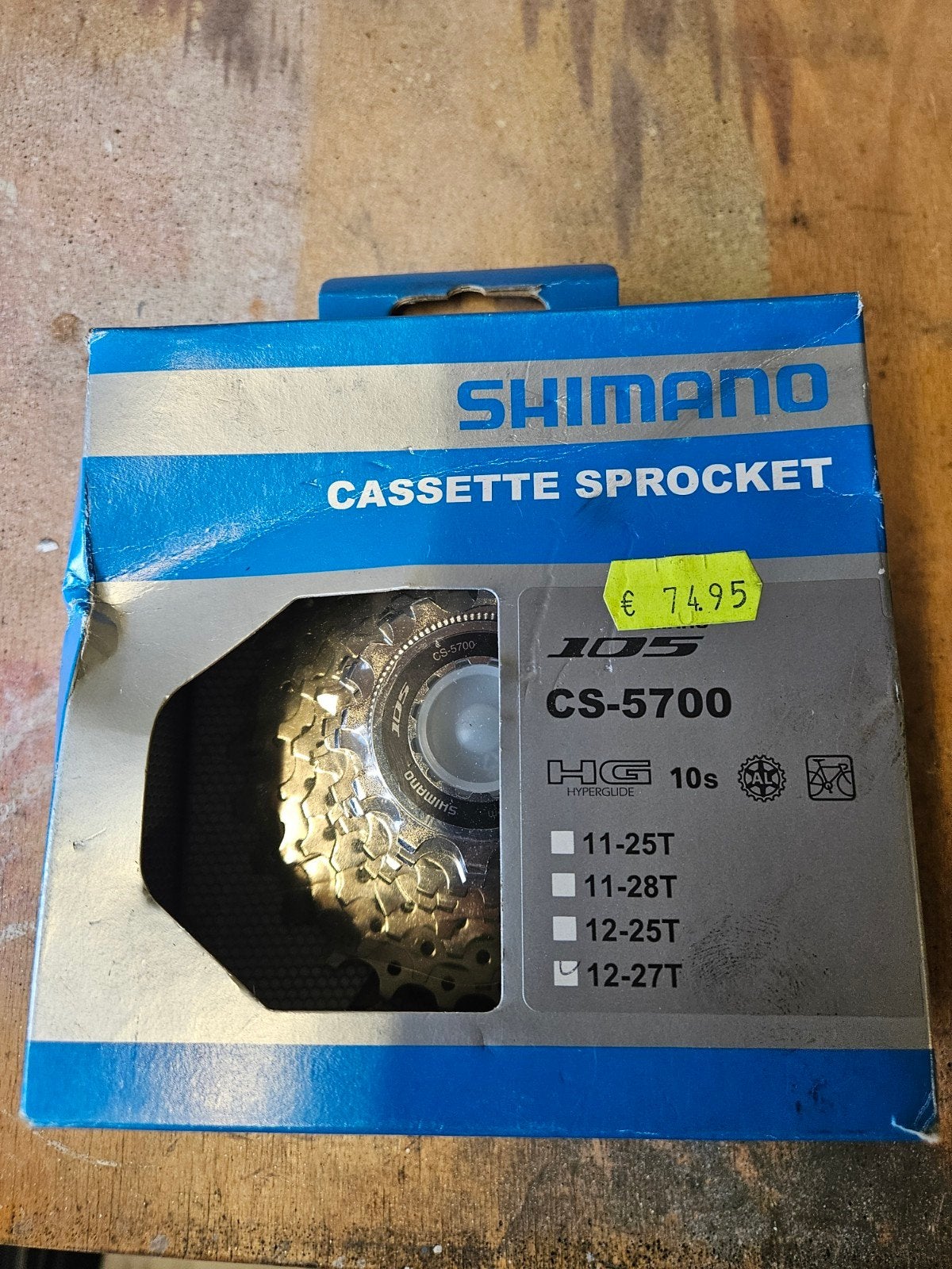 shimano 105 cassette nieuw 10 speed, Shimano 105, Nieuw, Ophalen of Verzenden, Derailleur of Ketting