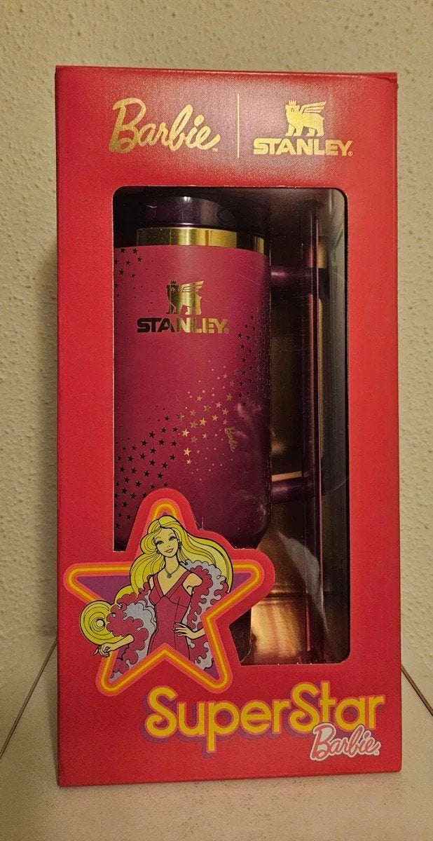 Stanley X Barbie '70s Superstar Flowstate Quencher 40 oz, Ophalen of Verzenden, Nieuw