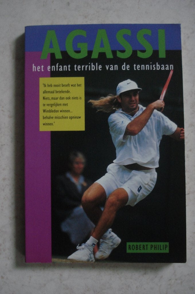 Andre Agassi - Robert Philip, 1993, Boeken, Ophalen of Verzenden, Zo goed als nieuw, Balsport
