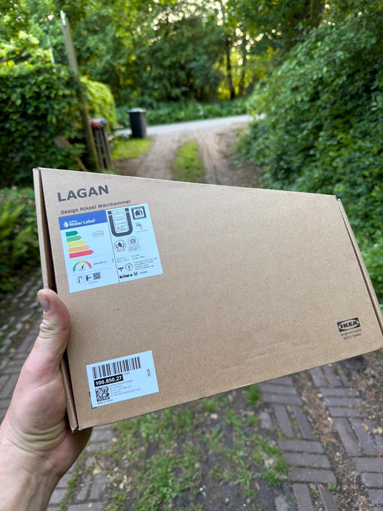 Nieuwe IKEA Lagan Keukenkraan - Nieuw in doos, Overige typen, IKEA, Ophalen of Verzenden, Metaal