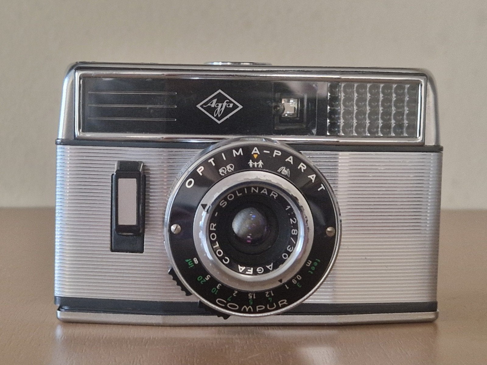 Agfa Optima-Parat Compact Camera - Vintage Made in Germany, Ophalen of Verzenden