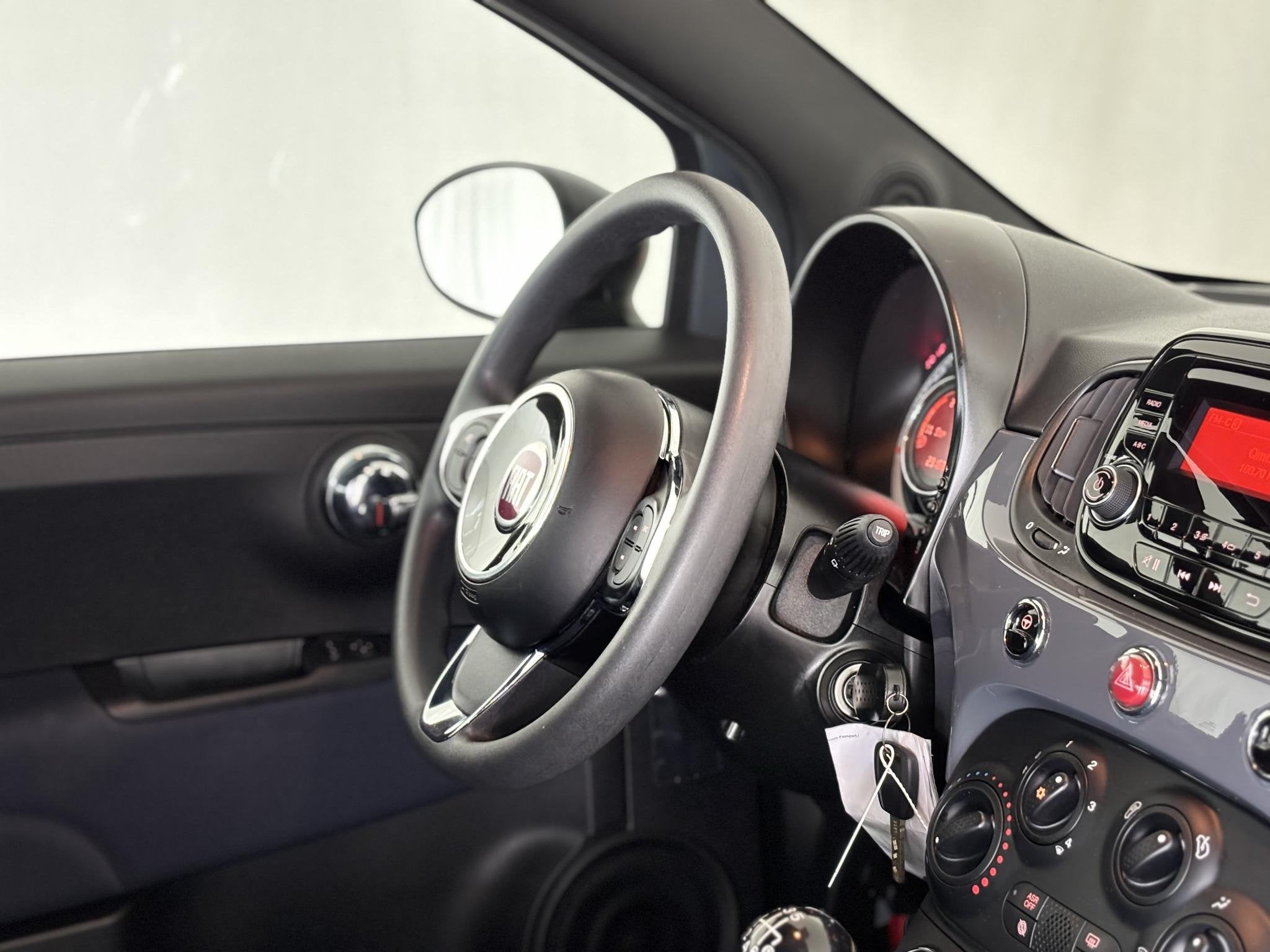 Fiat 500 1.0 Hybrid Cult | Dealeronderhouden | Airco | Lage, Auto's, Voorwielaandrijving, Stof, Euro 6, 4 stoelen