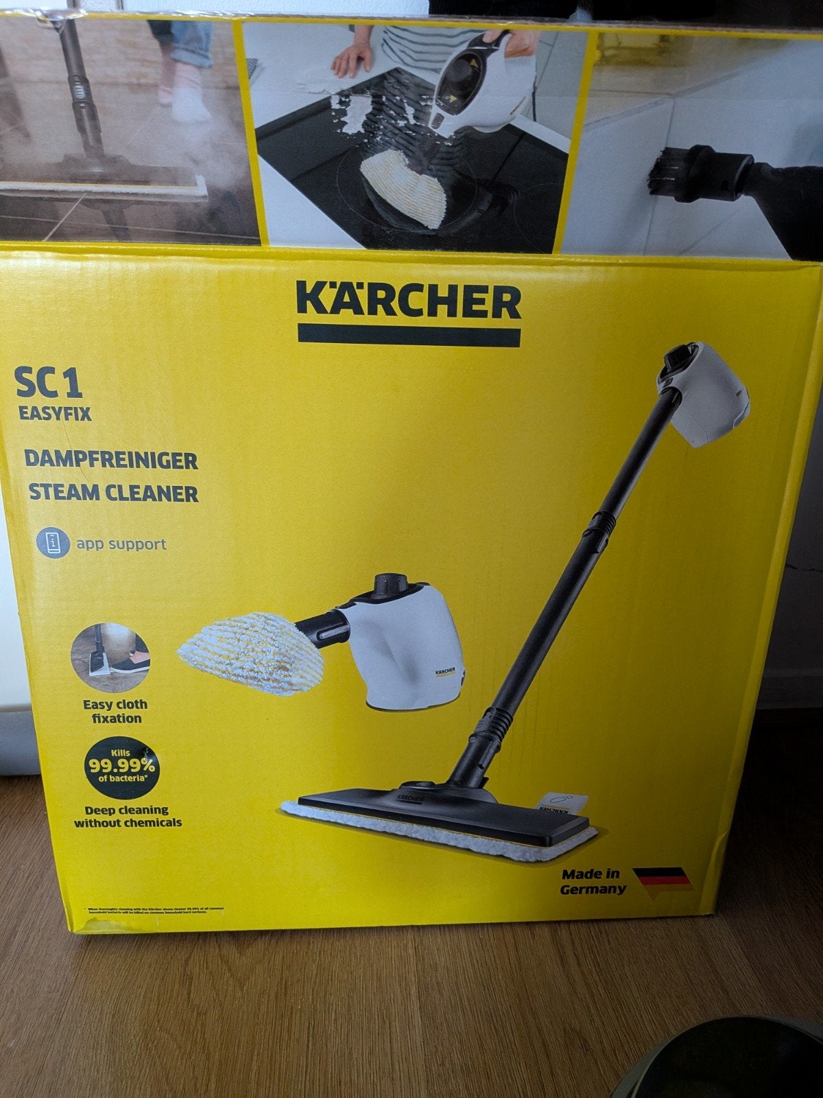 Kärcher SC 1 EasyFix, Witgoed en Apparatuur, Stoomapparaten, Ophalen of Verzenden