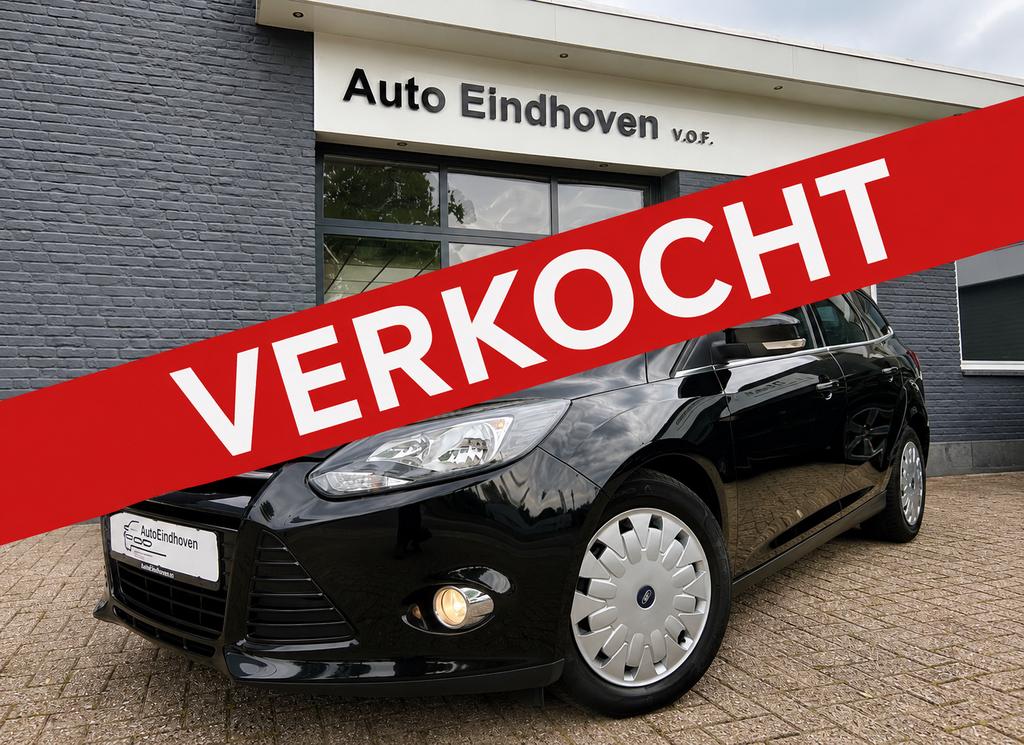 Ford Focus 1.0 Ecob 125PK,Titanium,Station,Nw riem,€4495,-, Zwart, Zwart, Origineel Nederlands, Handgeschakeld