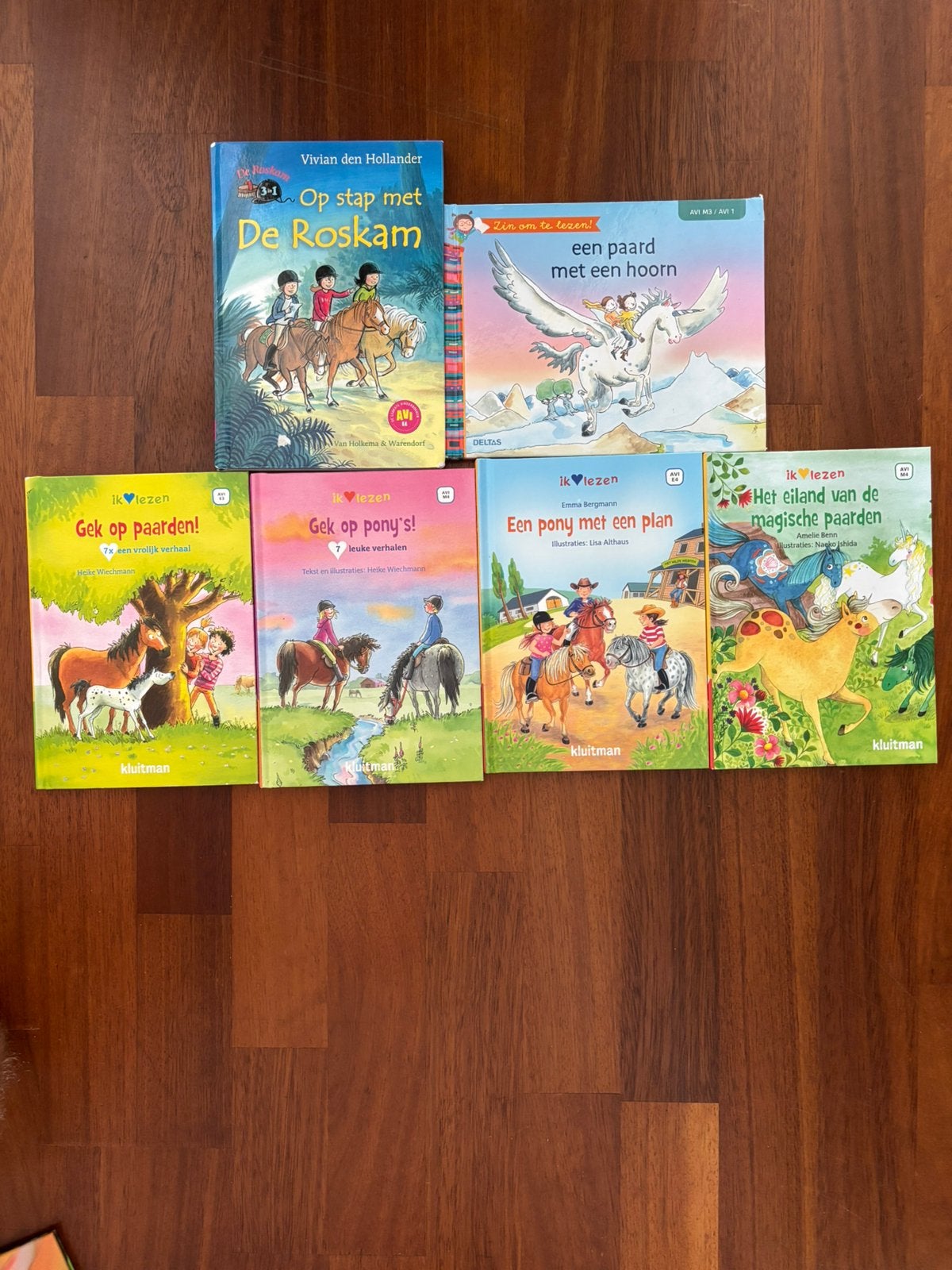 **Bundel paarden- & ponyboeken "ik  lezen" (6 stuks), Boeken, Ophalen of Verzenden, Gelezen, Fictie algemeen