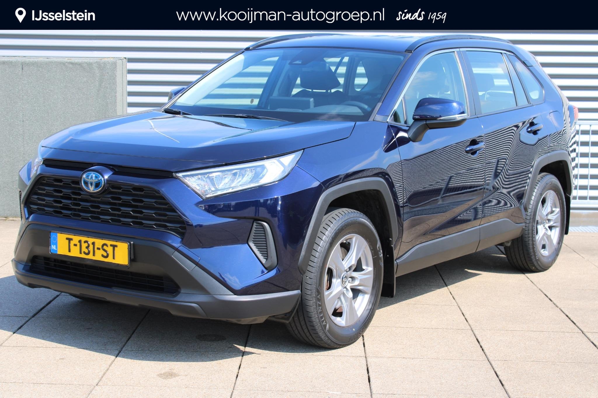 Toyota RAV4 2.5 Hybrid Business Navigatie / Leder / Trekhaak, Gebruikt, 4 cilinders, 2487 cc, Blauw