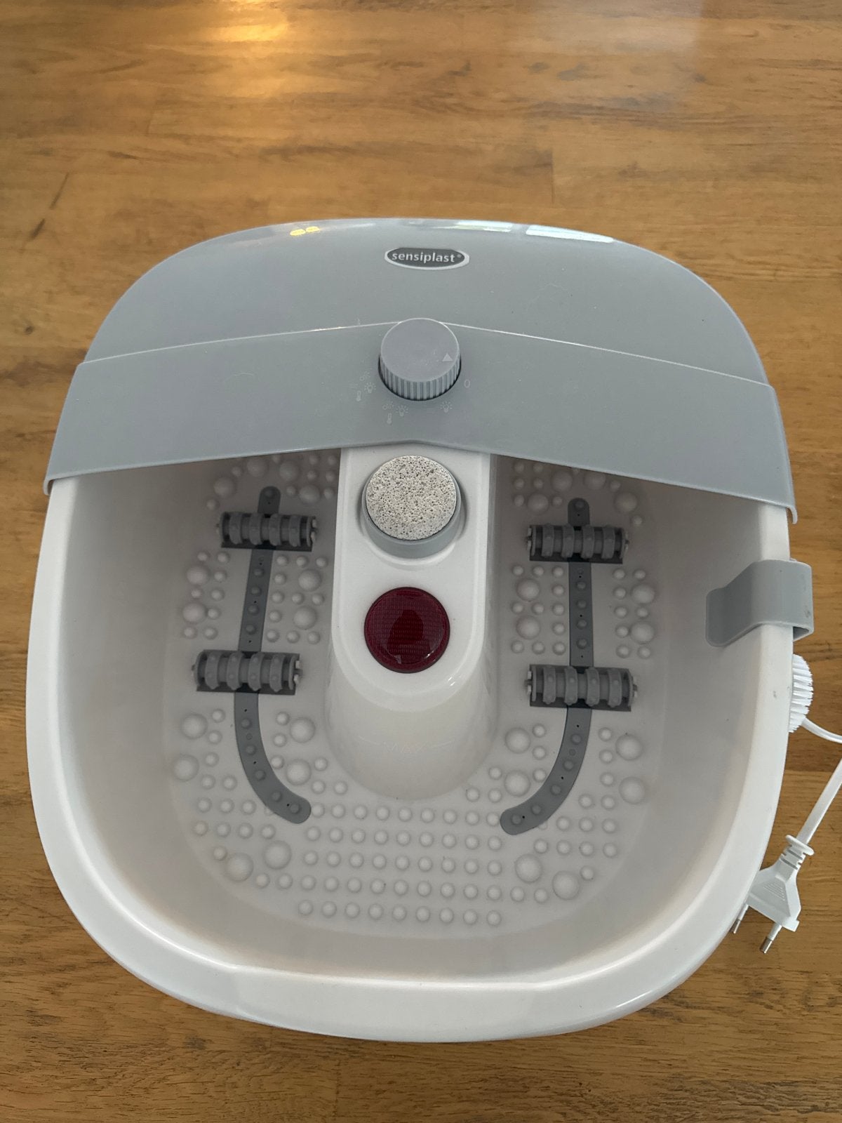 Sensiplast Voetenbad met Massagefunctie en Eeltverwijderaar, Ophalen, Gebruikt, Hand- en Voetverzorging