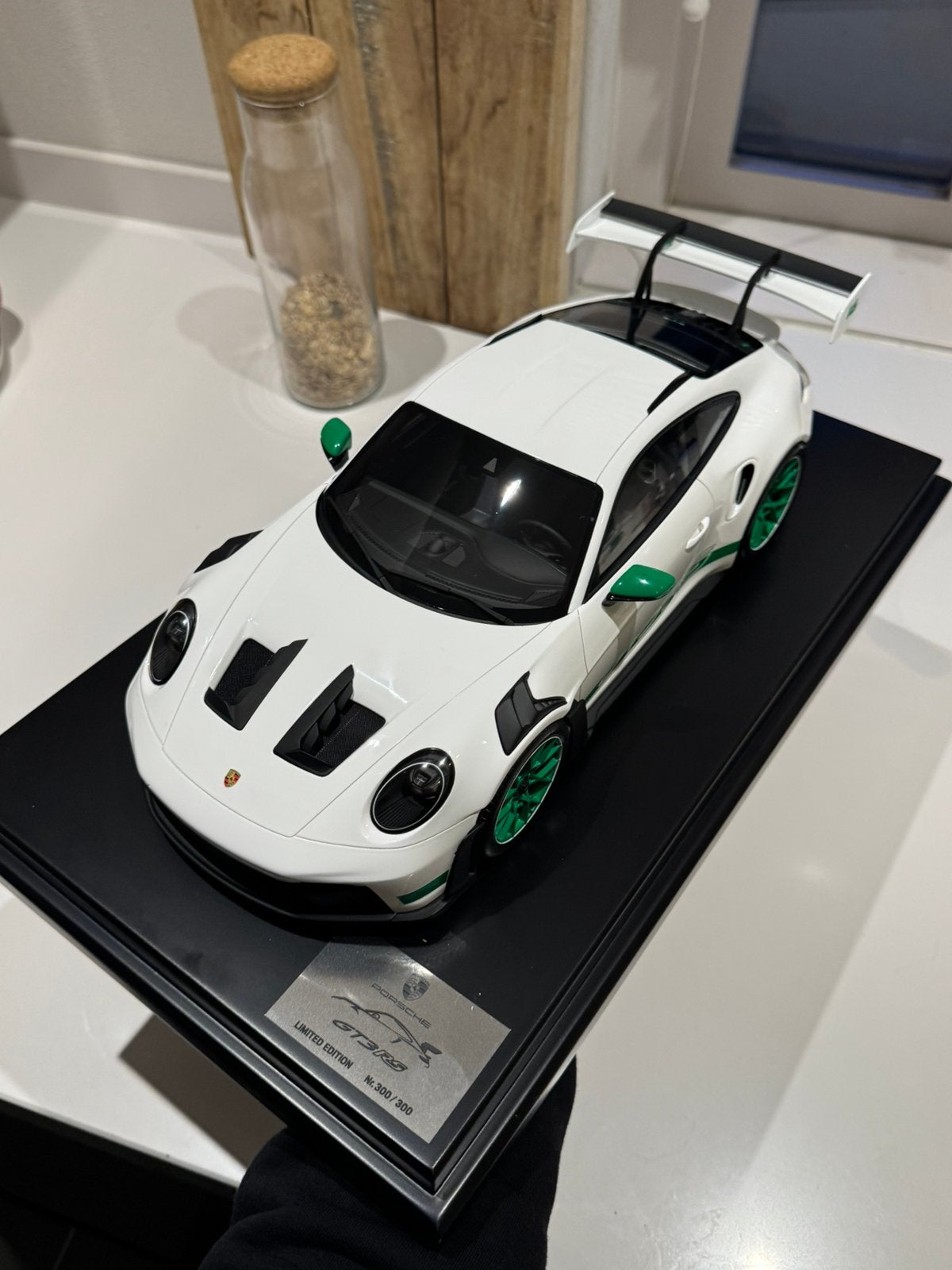 Porsche GT3RS 1:12 300/300, Ophalen of Verzenden, Zo goed als nieuw