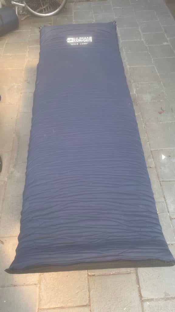 Human Comfort Deluxe slaapmat 1-persoons, Caravans en Kamperen, Ophalen, Gebruikt, 1-persoons