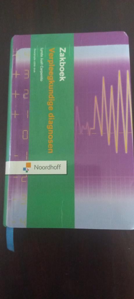 Zakboek verpleegkundige diagnosen, Boeken, Studieboeken en Cursussen, Ophalen, Beta, Zo goed als nieuw, Overige niveaus