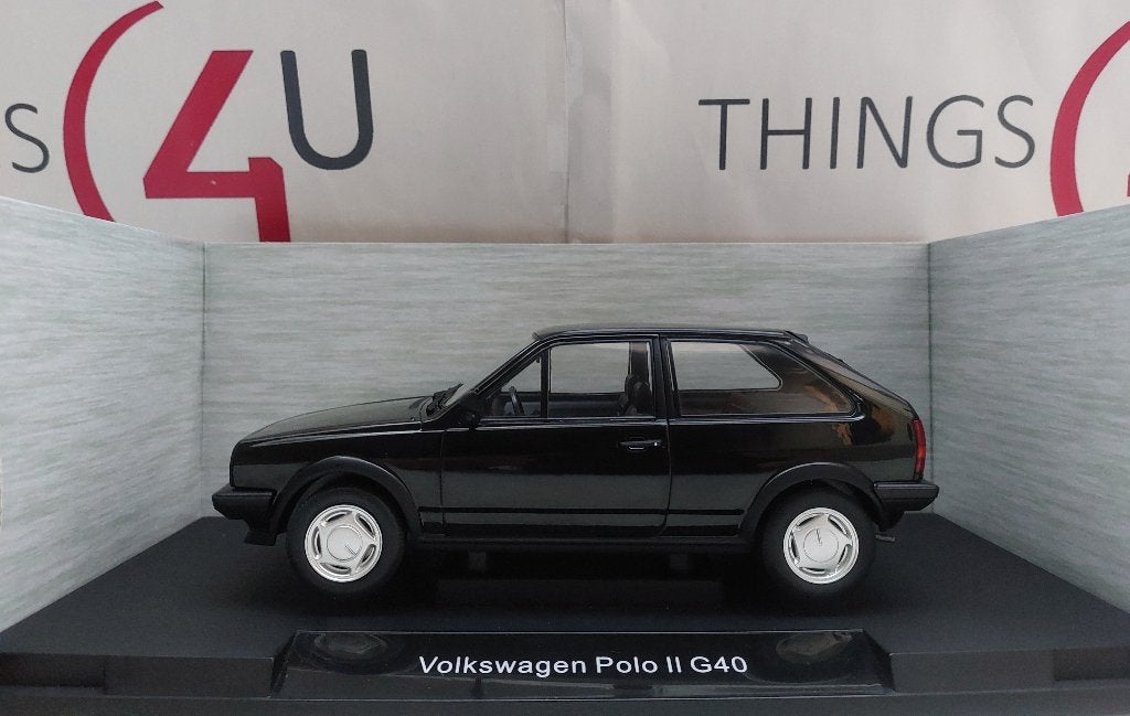 MCG 1:18 Volkswagen Polo 2 G40 Coupe zwart nieuw, Ophalen of Verzenden, Nieuw, Auto, Overige merken