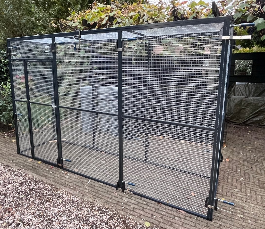 Aluminium volieres en kattenrennen op maat gemaakt!, 4221LV, Info@vandoorntimmerwerken.com, Ophalen of Verzenden, Van Doorn timmerwerken