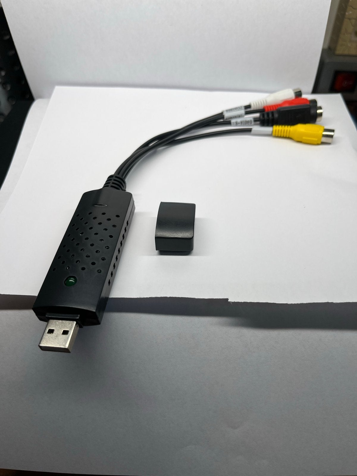USB Video Capture Kaart met RCA/S-Video voor PC, Ophalen of Verzenden, Zo goed als nieuw, Minder dan 2 meter, Overige kabels