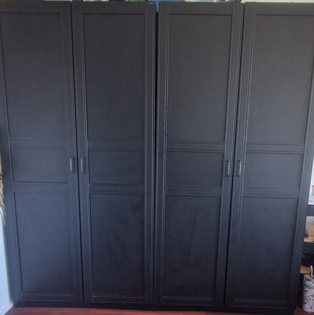Ikea PAX kasten - zwart, Huis en Inrichting, Kasten | Kledingkasten, Ophalen