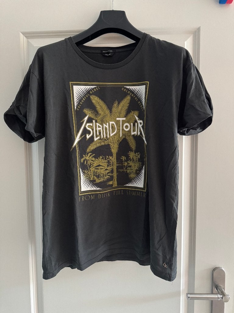 Colourful Rebel T-shirt "Island Tour" - Maat XL, Overige kleuren, Maat 46/48 (XL) of groter, Colourful Rebel, Ophalen of Verzenden
