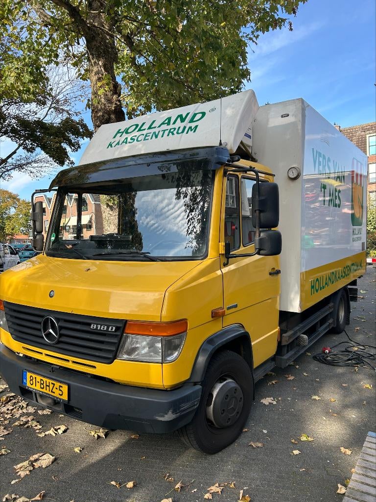 Mercedes Vario 818D, Auto's, Euro 5, Zwart, 5000 kg, Mercedes-Benz