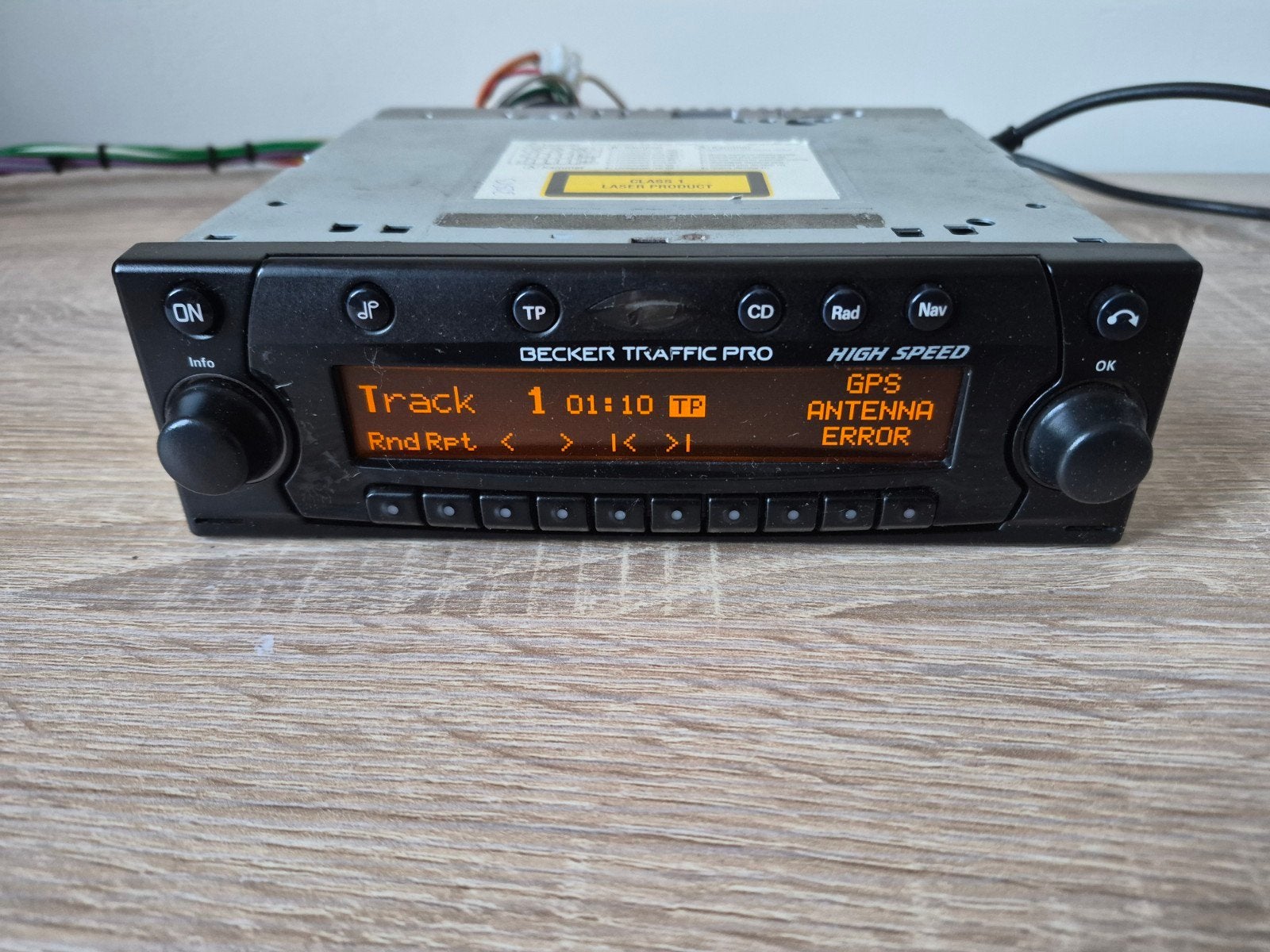 Becker traffic pro high speed, Auto diversen, Autoradio's, Ophalen of Verzenden, Gebruikt