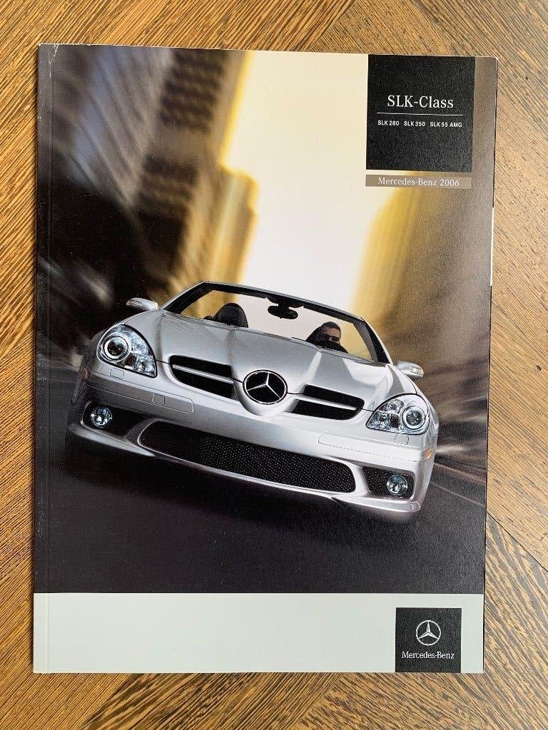 Amerikaanse brochure Mercedes-Benz SLK-klasse 2006 R171 USA, Zo goed als nieuw, Mercedes-Benz, Mercedes, Ophalen of Verzenden