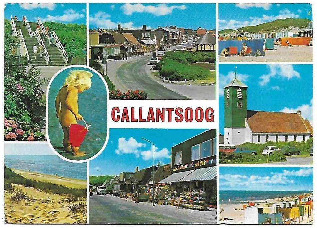 C73 Gelopen Ansichtkaart Callantsoog, Ophalen of Verzenden, 1980 tot heden, Gelopen