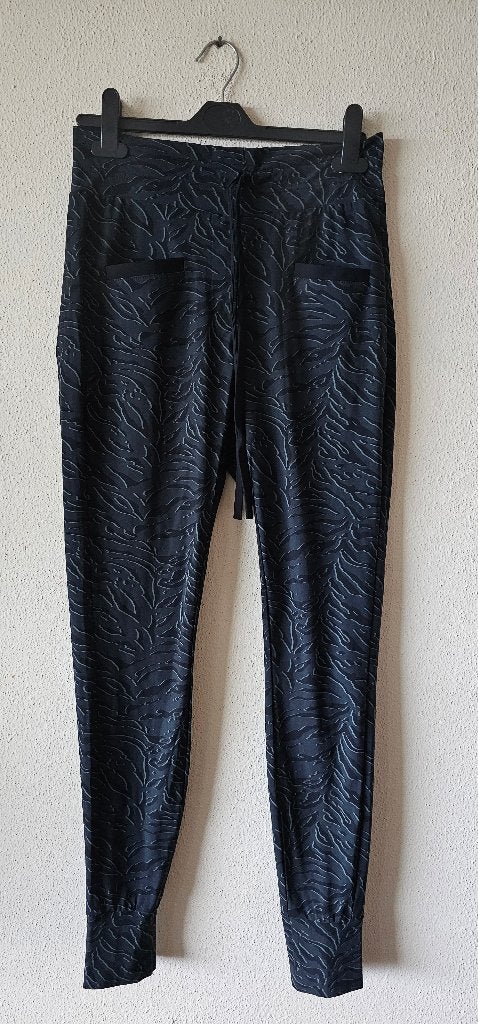 Studio Anneloes broek met print - Maat XS (101024), Kleding | Dames, Studio Anneloes, Zwart, Ophalen of Verzenden, Zo goed als nieuw