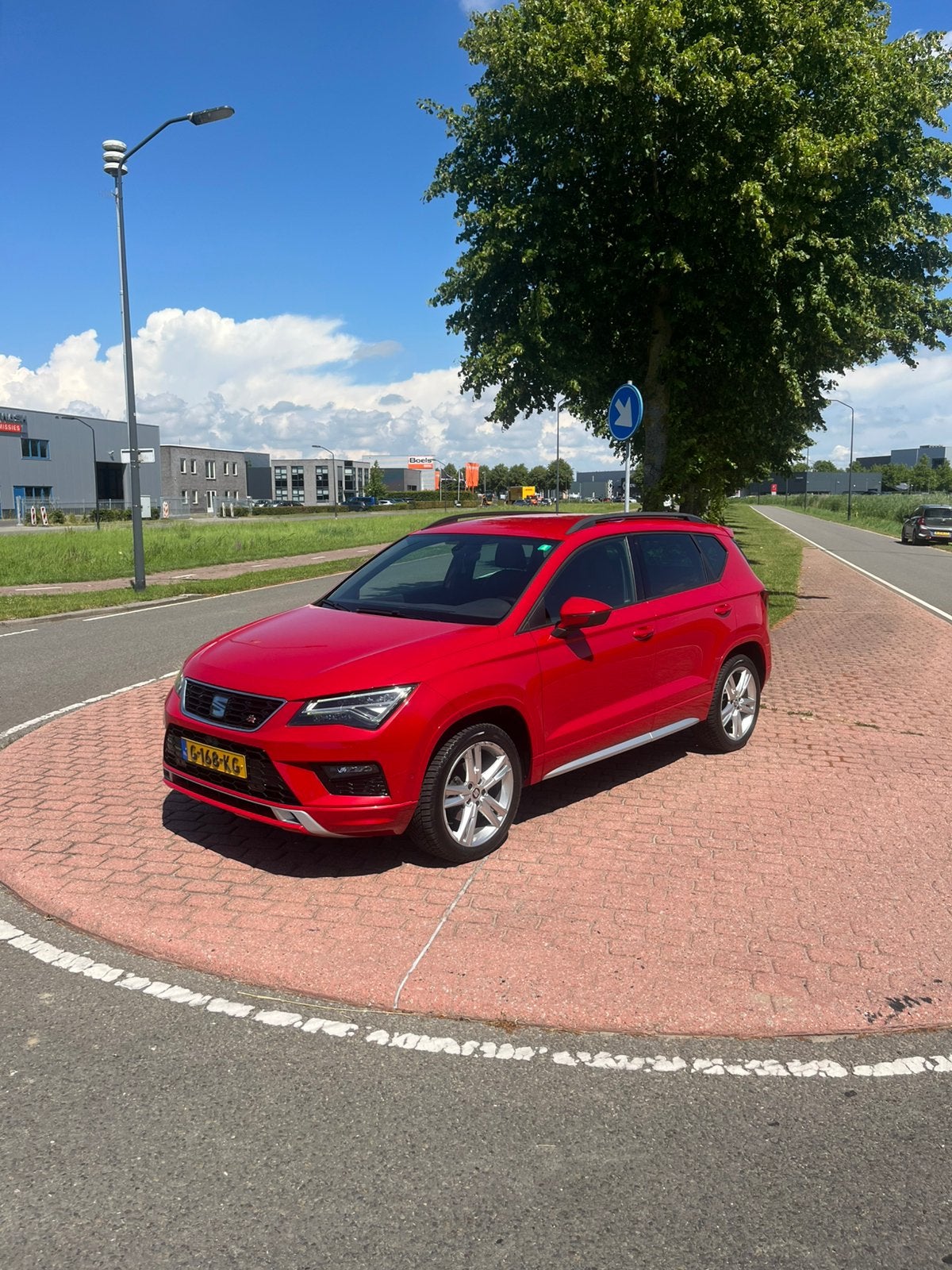 Seat Ateca 1.5 Ecotsi 150pk Dsg-7 2019 Rood, Auto's, Seat, 1498 cc, 4 cilinders, Ateca, Particulier