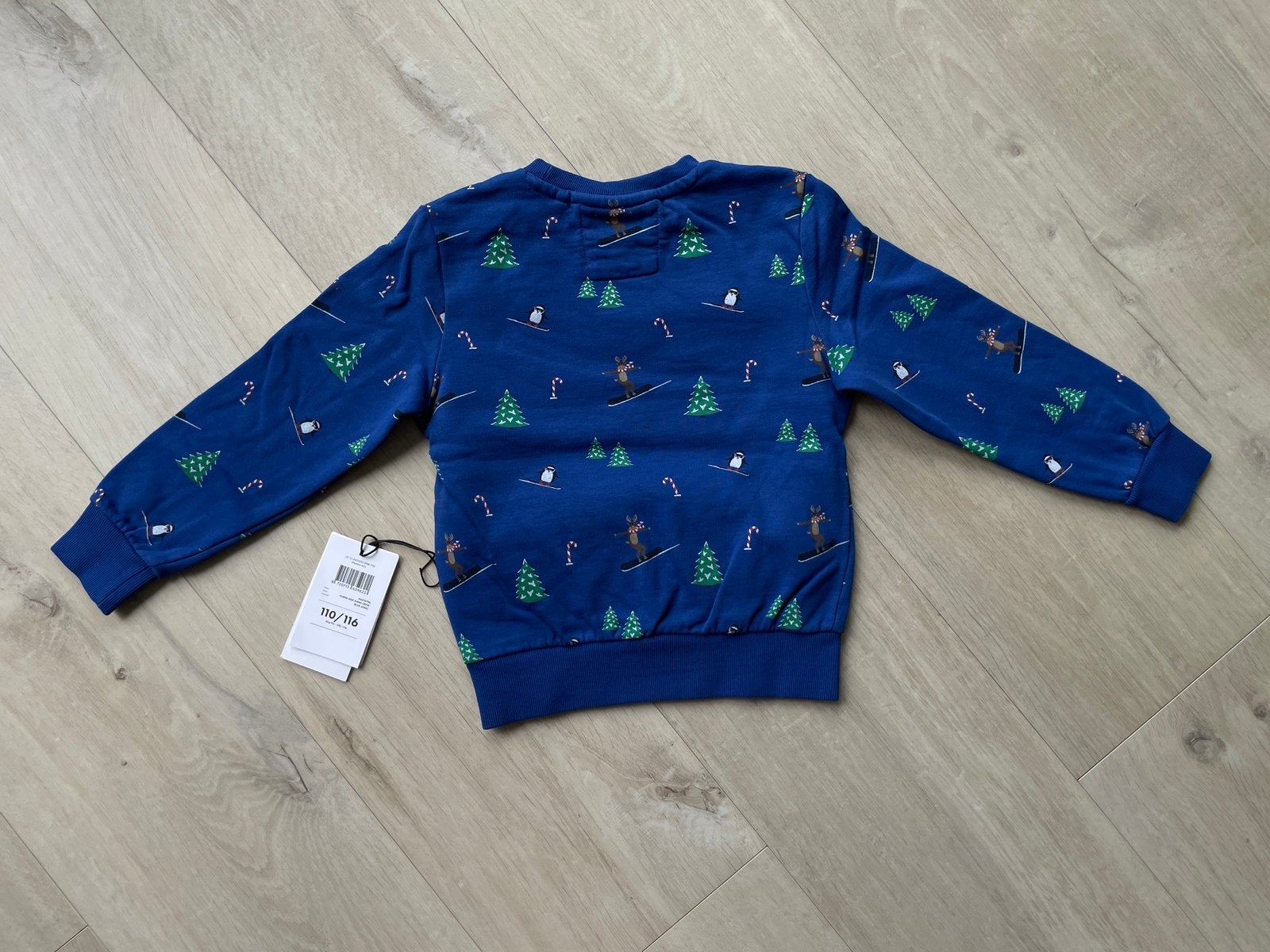 WE Fashion jongens kersttrui – maat 110/116, Ophalen of Verzenden, Zo goed als nieuw, Jongen, Trui of Vest