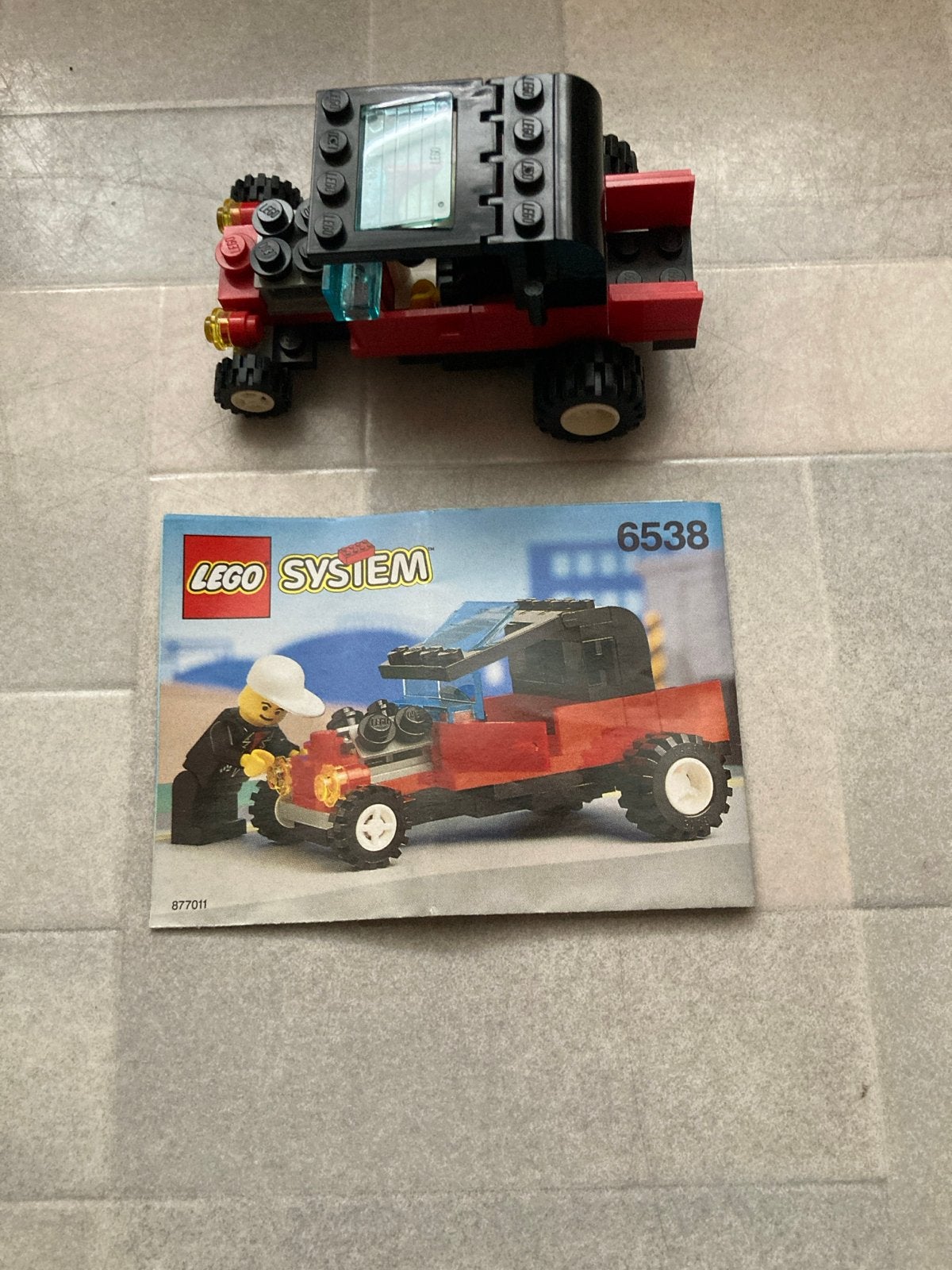 Lego System 6538: Fendertruck met instructieboekje, Ophalen of Verzenden, Zo goed als nieuw, Lego