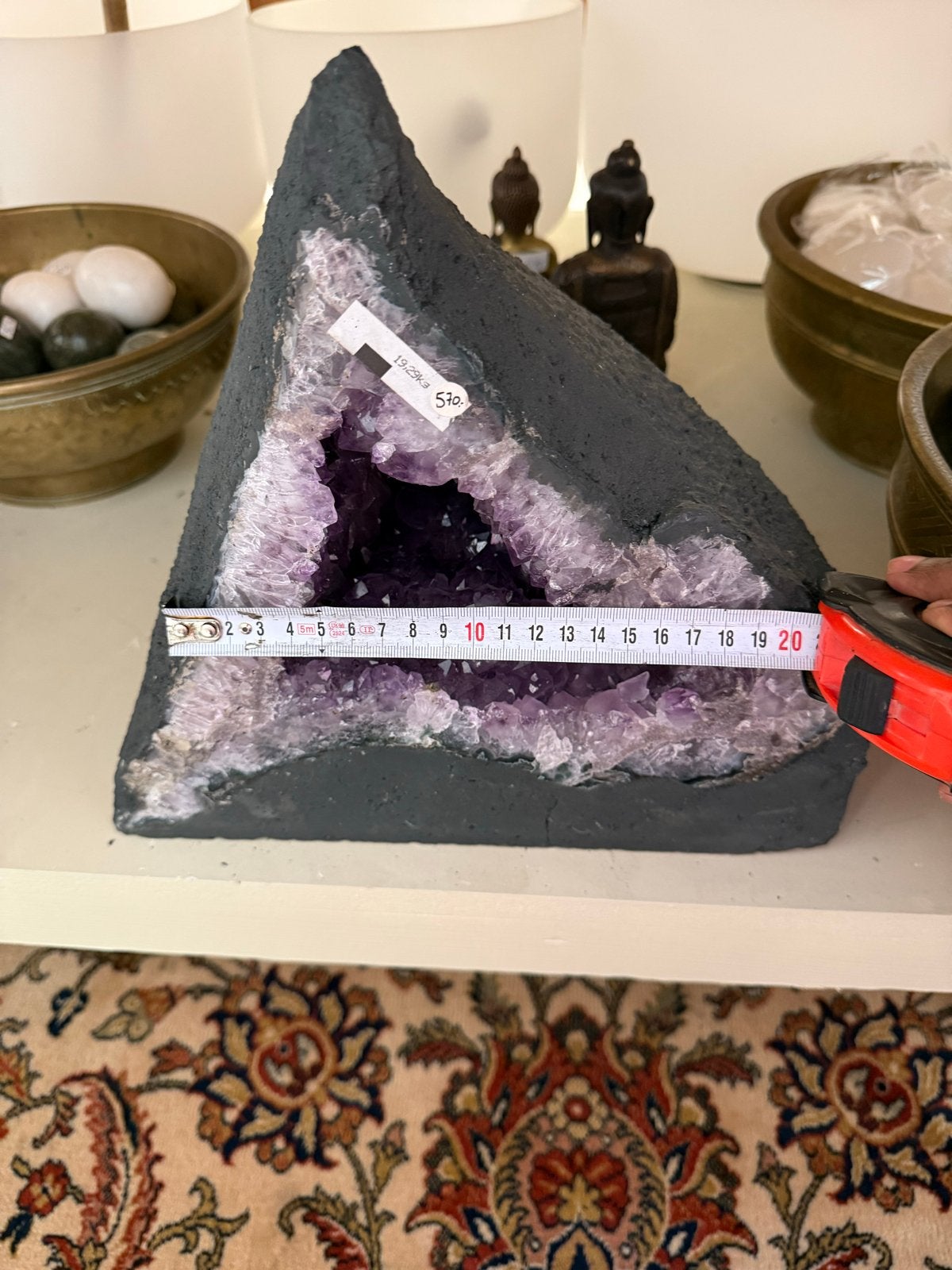 Grote Amethist Geode - Prachtige Kristallen Vorming, Ophalen, Mineraal