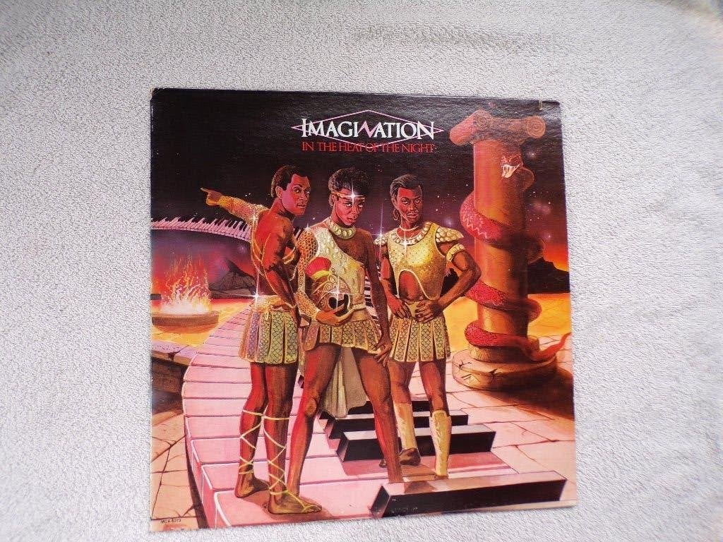 IMAGINATION - in the heat of the night ( usa ), Cd's en Dvd's, Vinyl | R&B en Soul, LP, Gebruikt, Verzenden, Inclusief binnenhoes